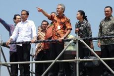 Bisik-bisik Ganjar kepada Jokowi di PLTU Batang