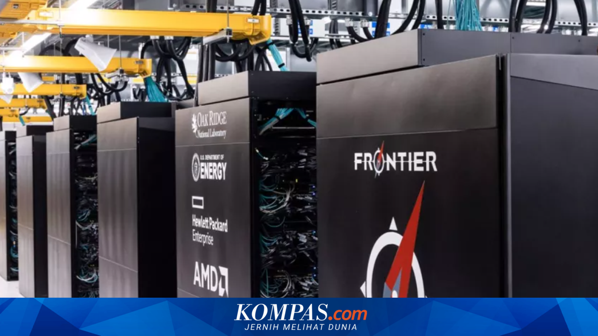 Inilah Frontier, Komputer Tercepat di Dunia dengan Prosesor AMD