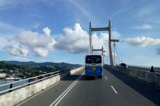 Menyusuri Jembatan Merah Putih, Ikon Baru Pariwisata Ambon