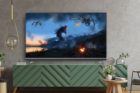 Semakin Dimanjakan, Pakai Polytron Smart TV Mini LED Quantum Nonton TV Serasa Bioskop