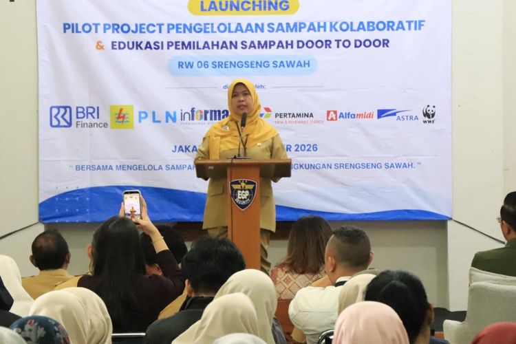 RW 6 Jagakarsa Jaksel Jadi Percontohan, Sampah Organik Dipilah dan Dijemput dari Rumah Warga
