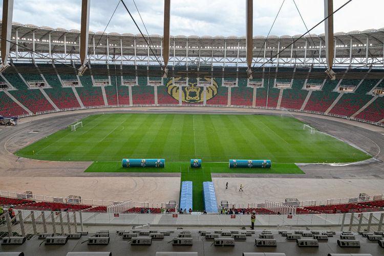 Stadion Olembe untuk gelaran Piala Afrika 2021 Kamerun.