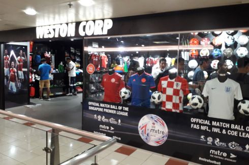 Mengunjungi Weston Corp, Surganya Jersey Bola di Singapura 