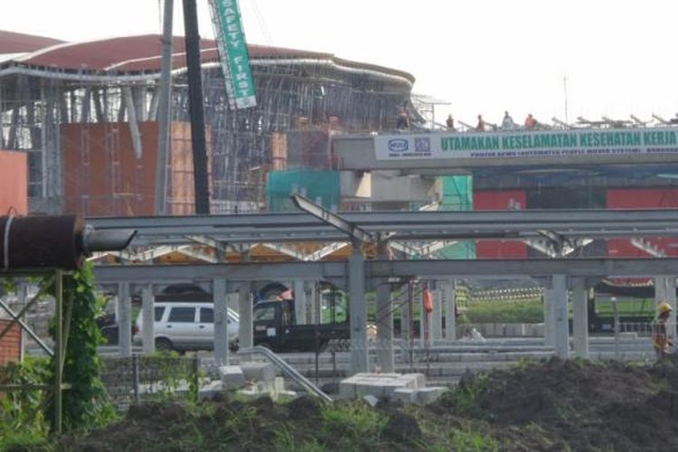 Pengerjaan Stasiun Bandara Soekarno Hatta Sudah Persen