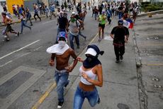 Venezuela Dilanda Kerusuhan Massal, Dua Pelajar dan Satu Aparat Tewas 