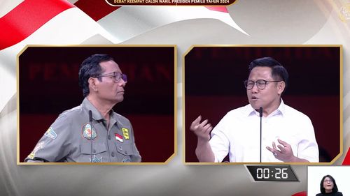 Dapat Sentimen Positif Saat Debat, Cak Imin Dinilai Bijaksana, Mahfud Dianggap Cerdas