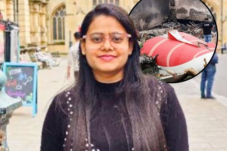 Bhoomi Chauhan, penumpang Air India IA 171 yang selamat gara-gara terjebak kemacetan saat perjalanan menuju bandara, Kamis (12/6/2025).