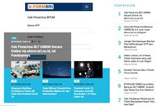 [POPULER TREN] Cara Cek Penerima BLT UMKM via eform.bri.co.id | Deretan Temua Baru Terkait Virus Corona