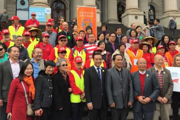 Etnis Tionghoa masuk ke negara bagian Victoria, Australia sekitar 160 tahun lalu saat demam emas melanda neger itu.