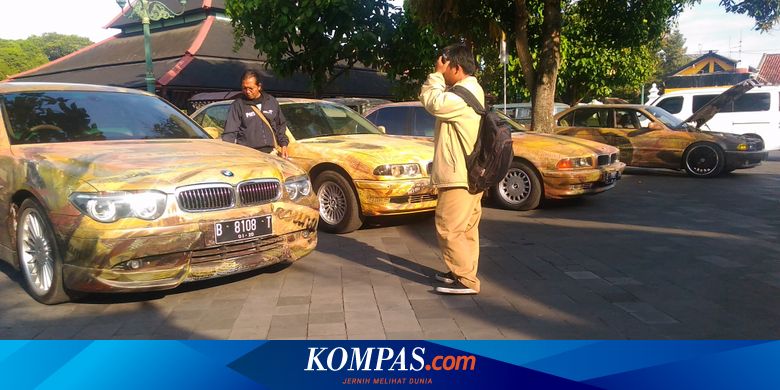 Ketika Mobil  Buatan  Jerman  Dijadikan Kanvas oleh Seniman 