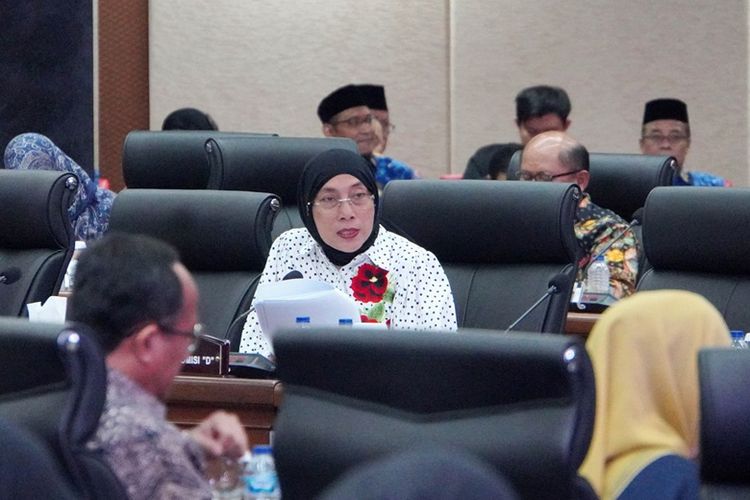 Ketua Komisi D DPRD DKI Jakarta Ida Mahmudah. 