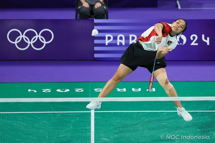 Gregoria Menyapu 14 Poin Beruntun untuk Melaju ke Semifinal Badminton Olimpiade 2024