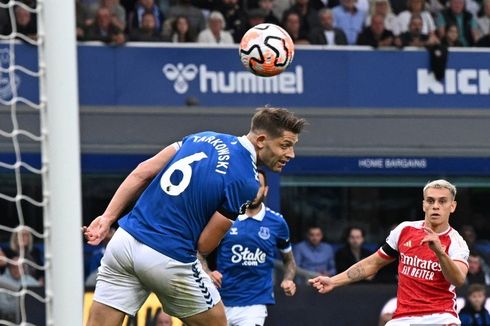 Hasil Everton Vs Arsenal 0-1: The Gunners Pakai Trik Corner, Menang di Tempat Angker