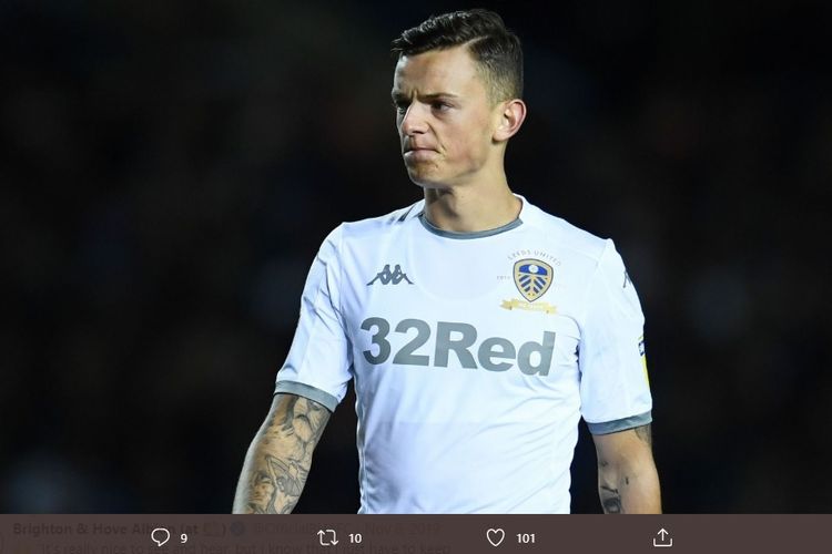 Ben White saat melakoni pertandingan bersama Leeds United