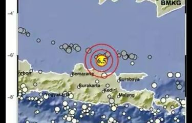 Gempa Tuban M 6,6.