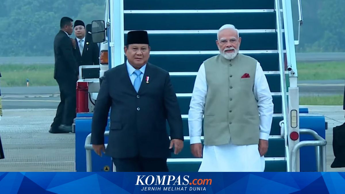 Prabowo Akan Terima Kunjungan PM India di Istana Hari Ini