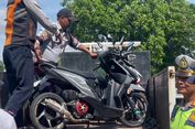 Operasi Parkir Liar di Jakbar, Puluhan Motor Dikempiskan, 8 Langsung Diangkut