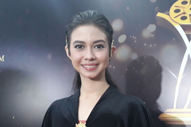 Yuki Kato setelah menghadiri malam Anugerah LSF 2018 di Jalan Palmerah Selatan, Jakarta Pusat, Jumat (19/10/2019). 