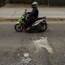 Hadapi Jalan Berlubang, Kondisi Ban Serep Harus Siap Pakai