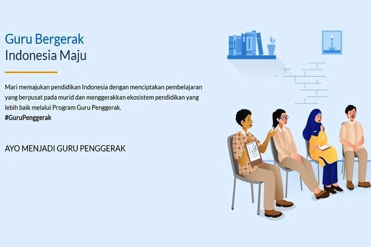 Informasi rekrutmen fasilitator dan pendamping Guru Penggerak.