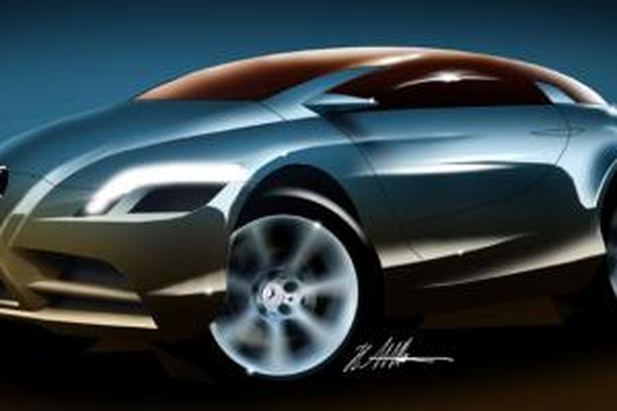 Rekayasa digital Mercedes Benz X-Class concept oleh Hussein Al-Attar.