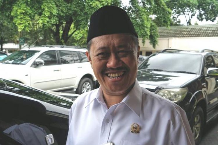 Ketua Komisi Yudisial Aidul Fitriciada Azhari saat ditemui di kantor Kemenko Polhukam, Jakarta Pusat, Jumat (3/2/2017).