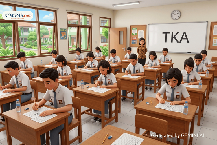 Tahapan Pelaksanaan TKA SMA/SMK 2026, Pendaftaran Dibuka hingga 27 September