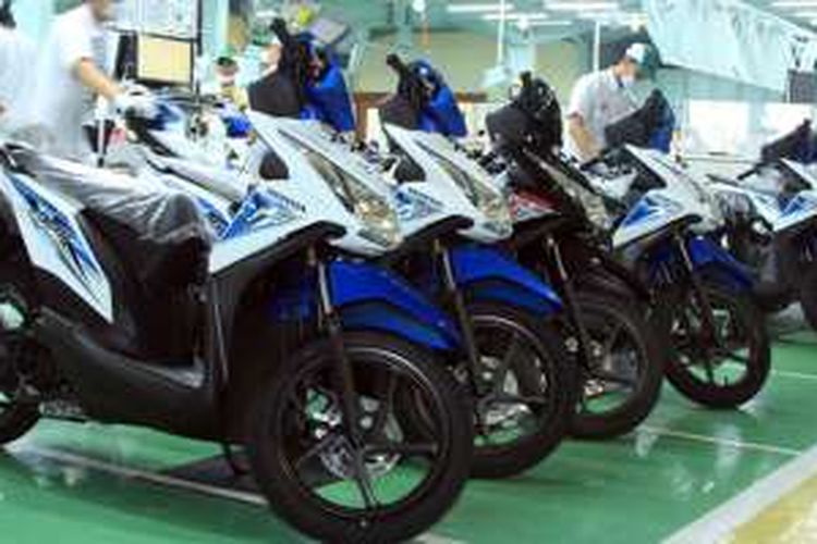 Honda BeAT menjadi sepeda motor jenis skutik paling laku di dunia.