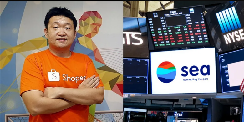 Pendiri Sea Group, induk perusahaan Shopee dan Garena, Forrest Li menjadi orang terkaya di Singapura.
