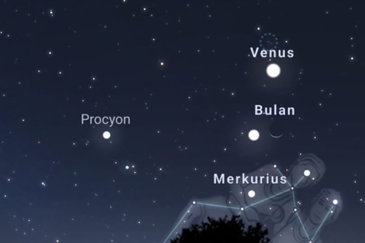 Parade Planet Juni 2026 Bisa Dilihat Mulai Malam Ini, Venus dan Merkurius Berjajar