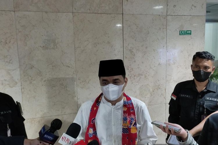 Wakil Gubernur DKI Jakarta Ahmad Riza Patria saat ditemui di Balaikota DKI Jakarta, Jumat (17/9/2021)