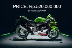 Harga Kawasaki Ninja ZX-10R di Indonesia Rp 520 Juta