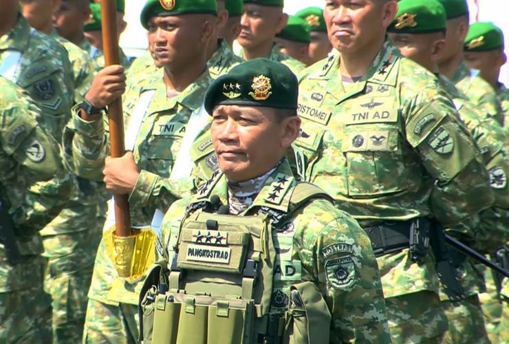 Prabowo Puji Jenderal Bintang 3 Masih Mau Jadi Komandan Upacara, Ini Sosoknya