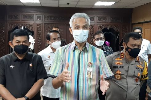 Gubernur Jateng Ganjar Pranowo Sebut Kondisi Keamanan Jateng Kondusif