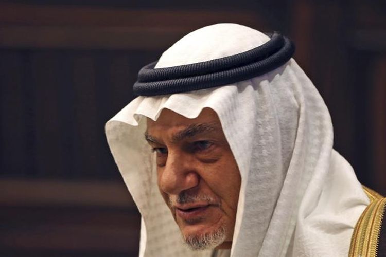 Pangeran Turki al-Faisal, anggota senior keluarga Kerajaan Arab Saudi.