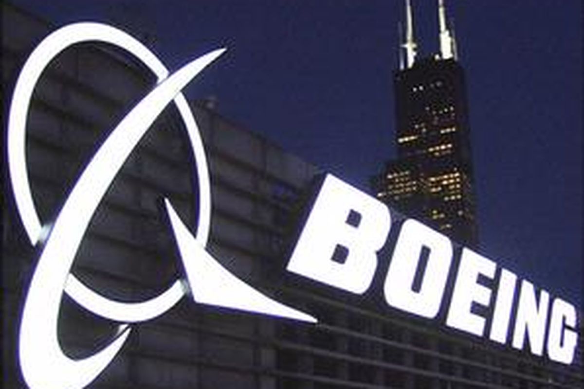 Logo Boeing (ilustrasi)