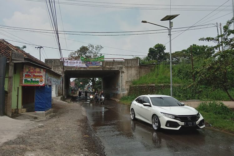 Ruas jalan Salaeurih Cianjur, Jawa Barat, menjadi salahsatu jalur alternatif yang disiapkan untuk menyambut musim mudik lebaran tahun ini