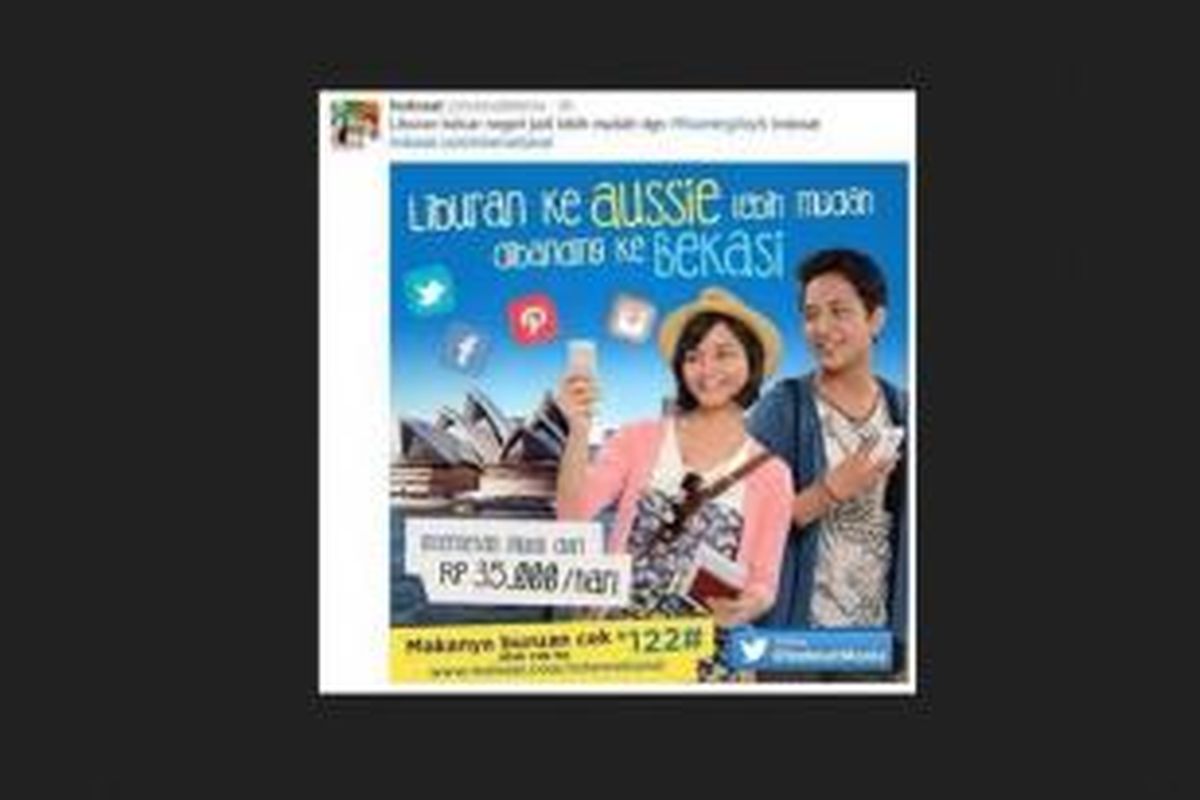 Iklan viral Indosat yang dinilai merugikan citra Bekasi