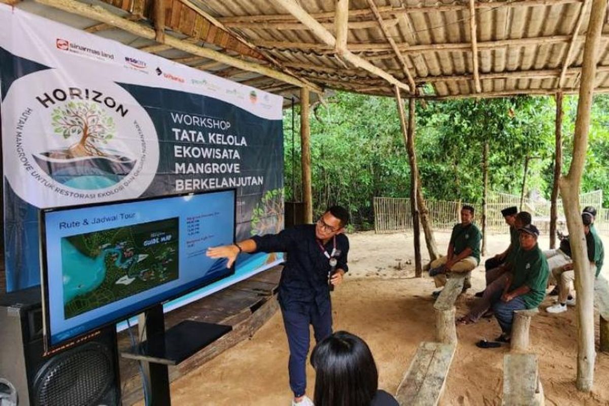 Dalam upaya meningkatkan kesadaran terhadap pentingnya peran ekosistem mangrove sekaligus bagian dari strategi pemeliharaan keberlanjutan ekosistem mangrove di Nuvasa Bay Batam dan area sekitarnya, Sinar Mas Land menghadirkan program Hutan Mangrove untuk Restorasi Ekologi dan Oksigen Nusantara (Horizon). 