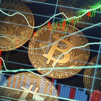 Ilustrasi Bitcoin.