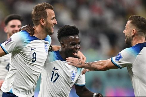 Hasil Inggris Vs Iran 6-2, Rentetan Rekor Hiasi Pesta Gol Three Lions