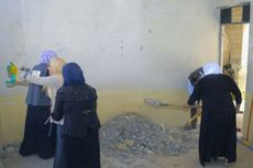 Pemuda Muslim Mosul Perbaiki Biara Katolik yang Dirusak ISIS