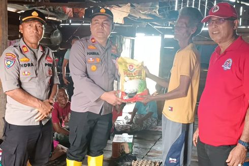 Warga Pedalaman Suku Sakai di Riau Terdampak Banjir