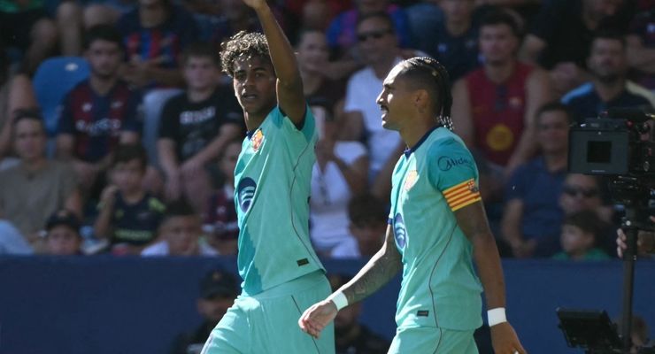 Hasil Levante Vs Barcelona 2-4: Lamine Yamal Setara Messi 
