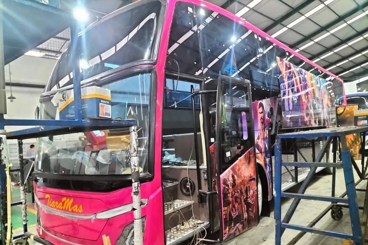 calon bus baru PO Tiara Mas