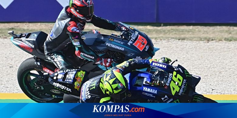 Banyak Yang Belum Tahu Ini Makna Di Balik Nomor Motor Pebalap Motogp Halaman All Kompas Com