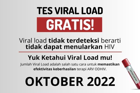 Kemenkes Adakan Tes Viral Load Gratis untuk ODHA, Ini Lokasinya!