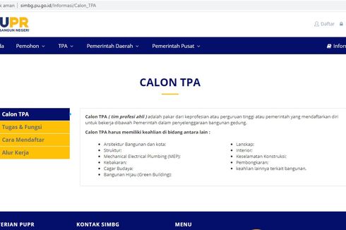 Pendaftaran Tim Profesi Ahli Bangunan Gedung Dibuka, Ini Syaratnya