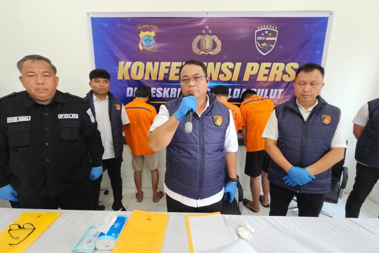 Sindikat Love Scamming di Sulut Beroperasi 3 Bulan Raup Rp 1 Miliar, Polisi Bekuk 4 Pelaku