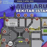 Ada Demo Mahasiswa, Simak Rekayasa Lalu Lintas di Depan Istana